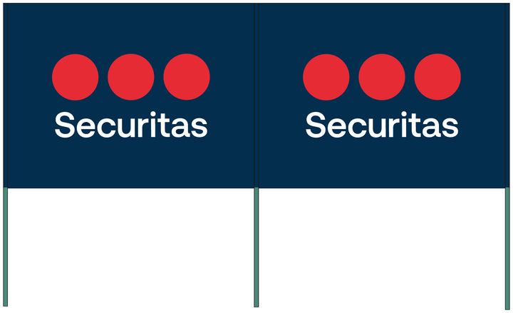 Flagi eventowe — Securitas